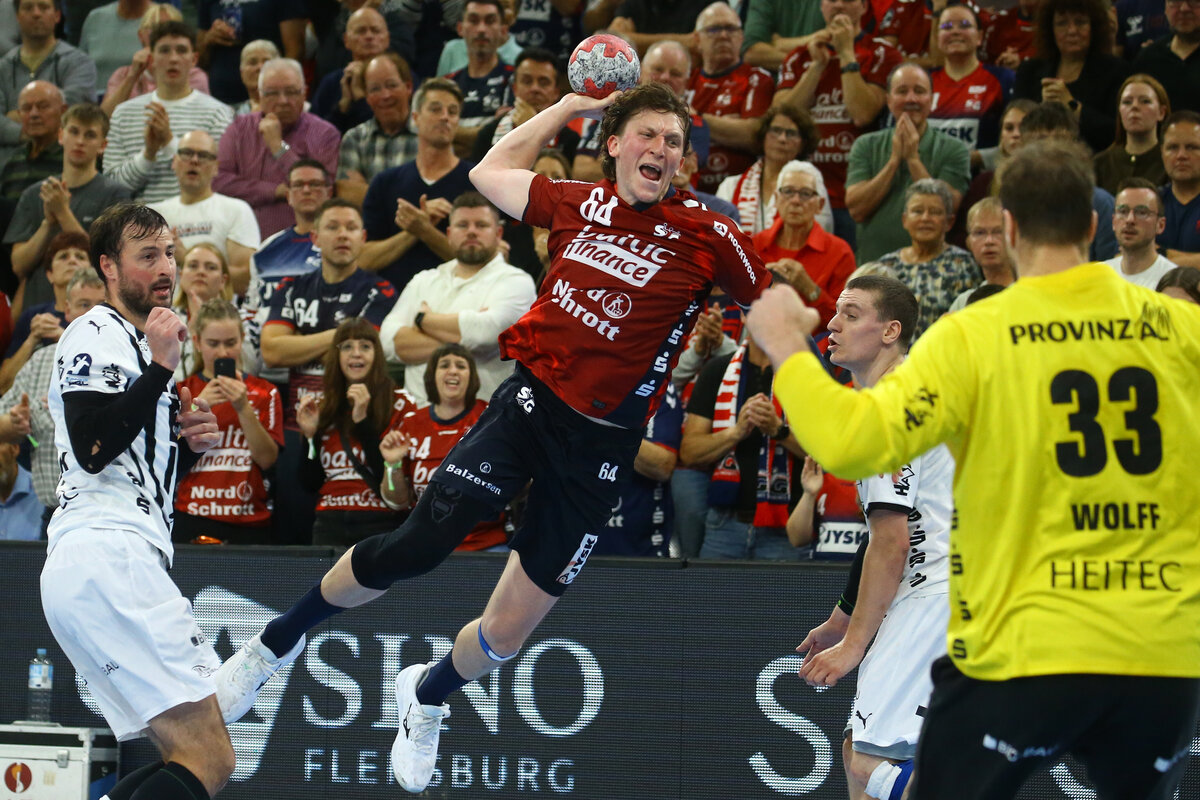 Spitzenduell in der Handball-Bundesliga: Es møllert bei Flensburg gegen Kiel