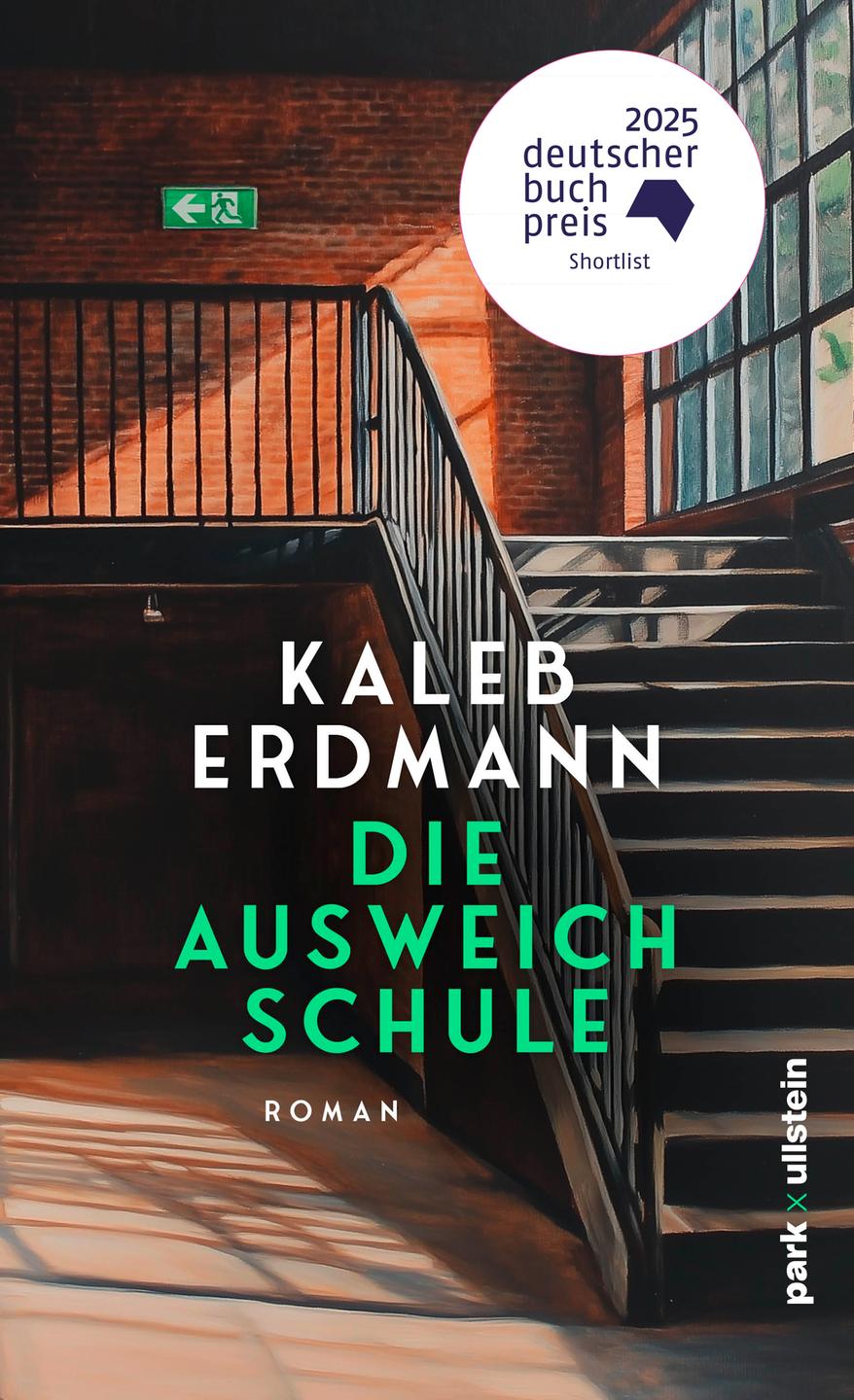 Buchcover des Buchs "Die Ausweichschule" von Kaleb Erdmann