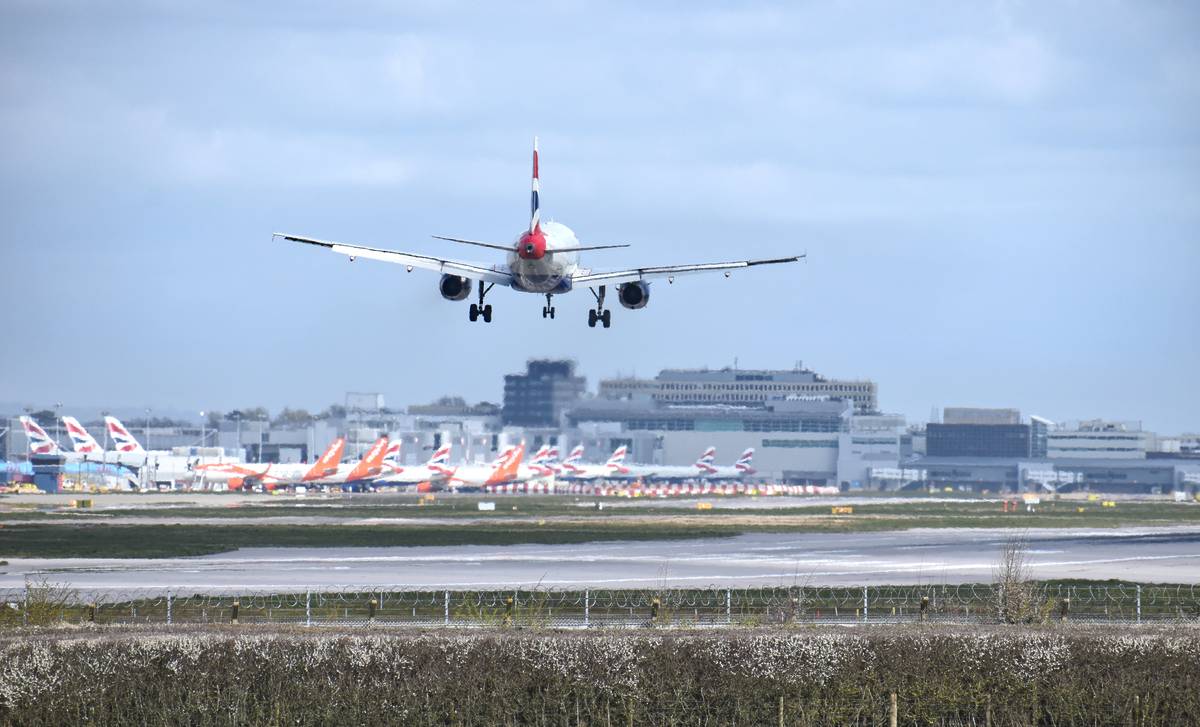 Dieser geschäftige Londoner Flughafen wurde gerade zum besten Flughafen Großbritanniens gekürt