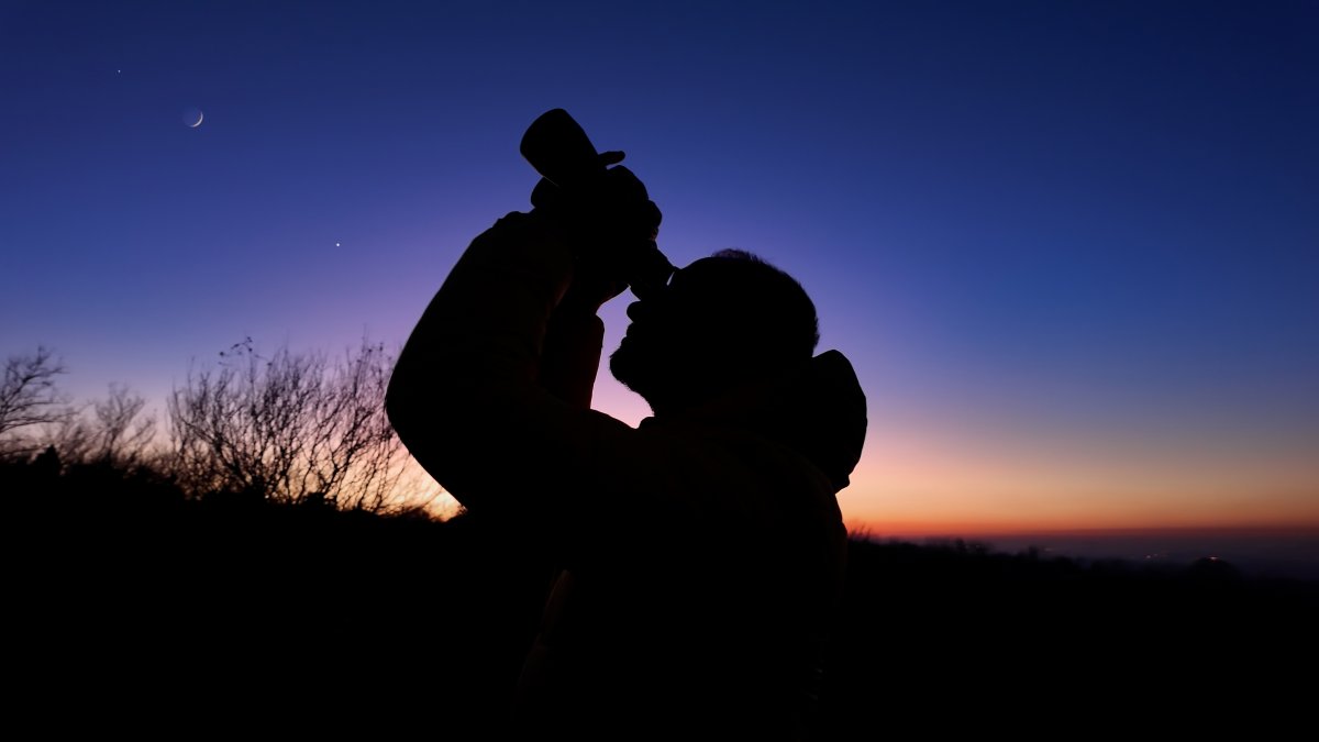 Supermond, Sternschnuppen – und Wolken am Abendhimmel