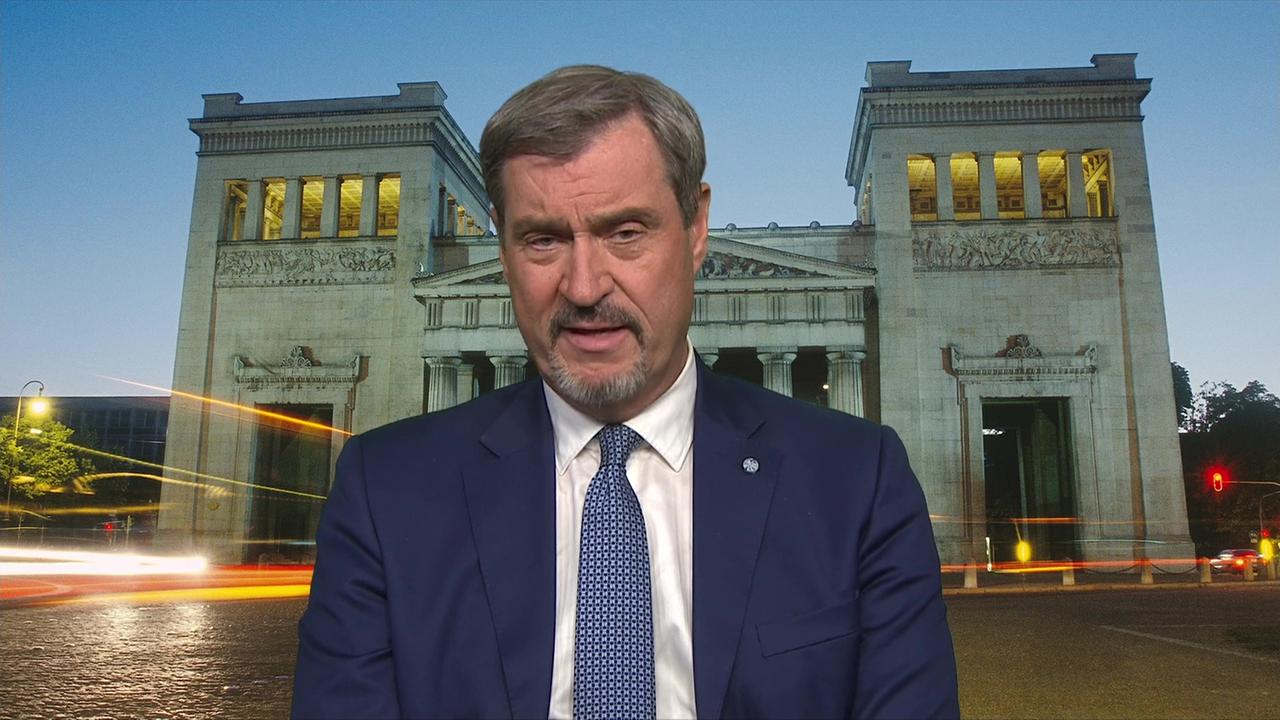 Söder äußert sich im Bericht aus Berlin zu Drohnenabschüssen