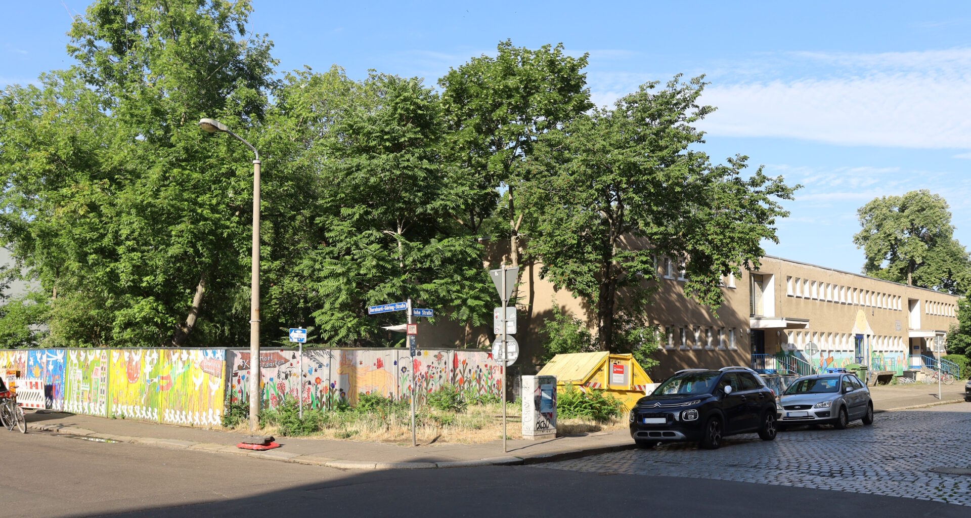 Eltern und BUND werben für den Erhalt der Kita „Sonnenwinkel“ in der Hohen Straße · Leipziger Zeitung