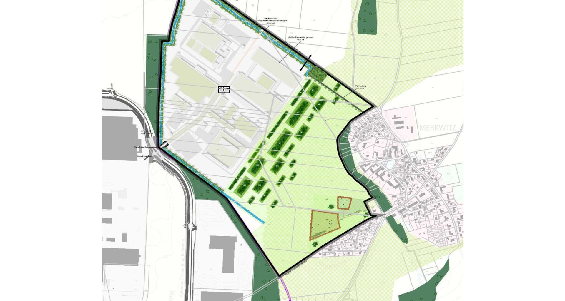 Stadt Leipzig und Stadt Taucha planen neues Gewerbe- und Industriegebiet Merkwitz · Leipziger Zeitung