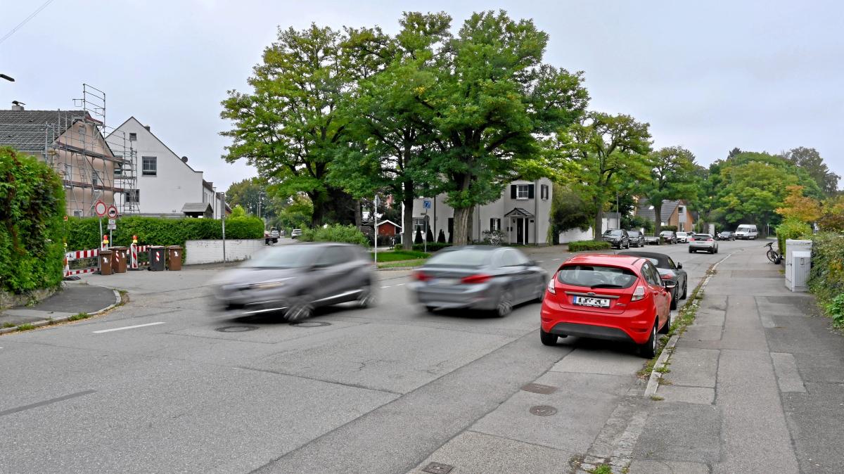 Querungshilfe für die Augsburger Straße in Leitershofen