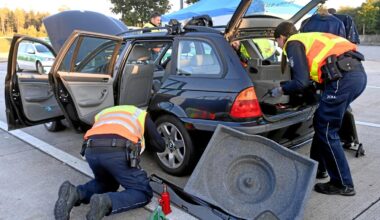Autofahrer geraten in Bayerns größte Drogenfahndung