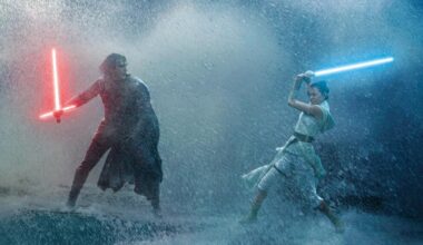 Adam Driver und Daisy Ridley in Star Wars