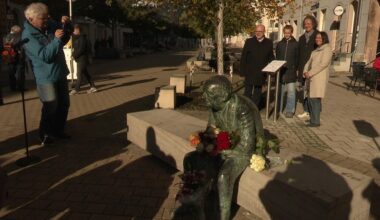 Chemnitz weiht Stele für Holocaust-Überlebenden Justin Sonder ein