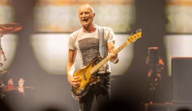 Sting-Konzert in München 2025: „Singt mit mir, bitte!“