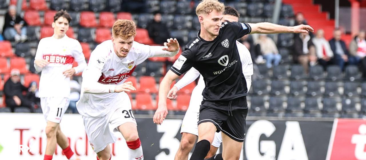 Justin Diehl (VfB Stuttgart 2) bei Schussversuch | IMAGO, IMAGO / foto2press Justin Diehl (VfB Stuttgart 2) bei Schussversuch