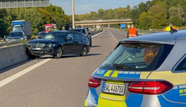 Baden-Württemberg: A5 nach Unfall zwischen Karlsruhe Nord und Bruchsal gesperrt