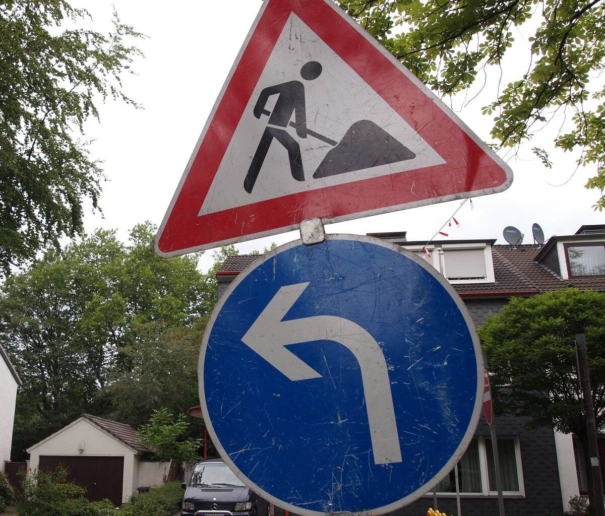 Große Baustelle auf Wuppertaler Straße ab Montag