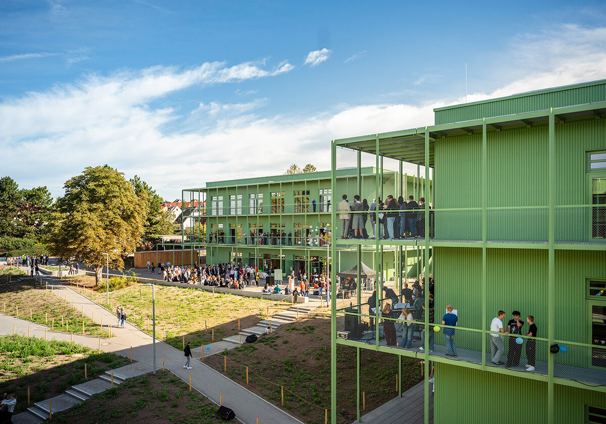 Schule in Weimar von gernot schulz : architektur / Lern- und Wohlfühlort zugleich - Architektur und Architekten - News / Meldungen / Nachrichten