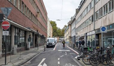 Fahrradstraße in der Innenstadt freigegeben