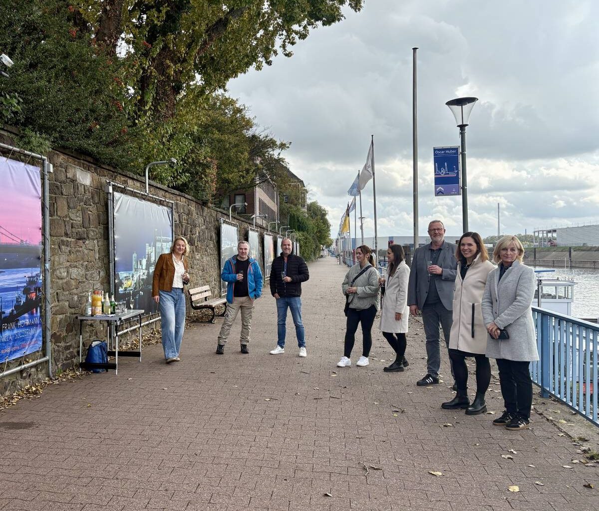 15 Jahre Outdoor-Galerie am Ruhrorter Leinpfad