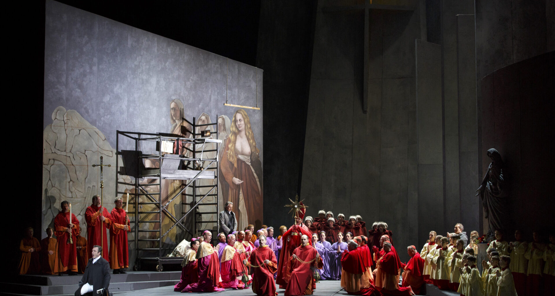 "Tosca" mit Aleksandra Kurzak und Roberto Alagna an der Semperoper Dresden – DAS OPERNMAGAZIN