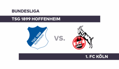 TSG 1899 Hoffenheim - 1. FC Köln: Köln will wieder jubeln - Bundesliga