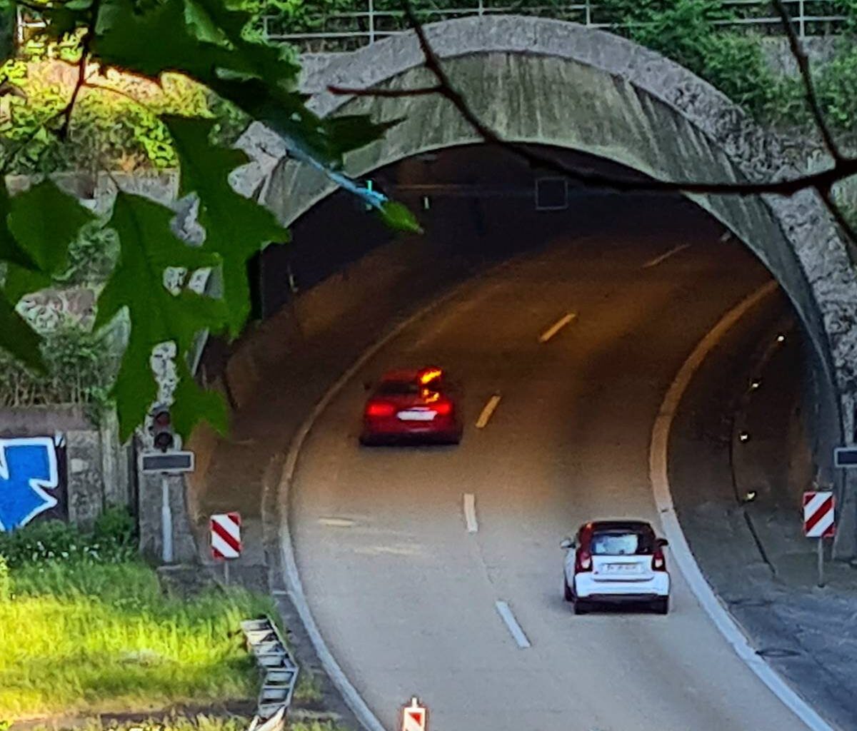 Sperrung hinter Burgholz- und Kiesbergtunnel aufgehoben