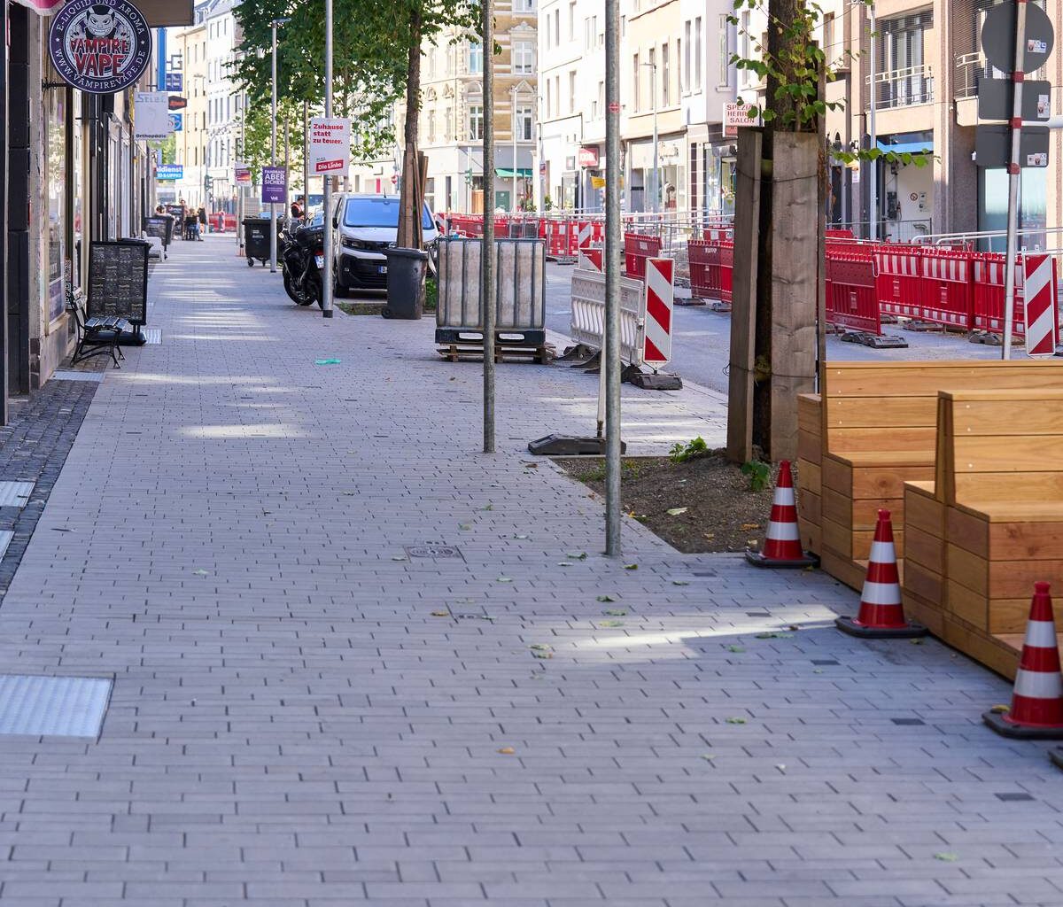 Umbau der Friedrichstraße geht weiter