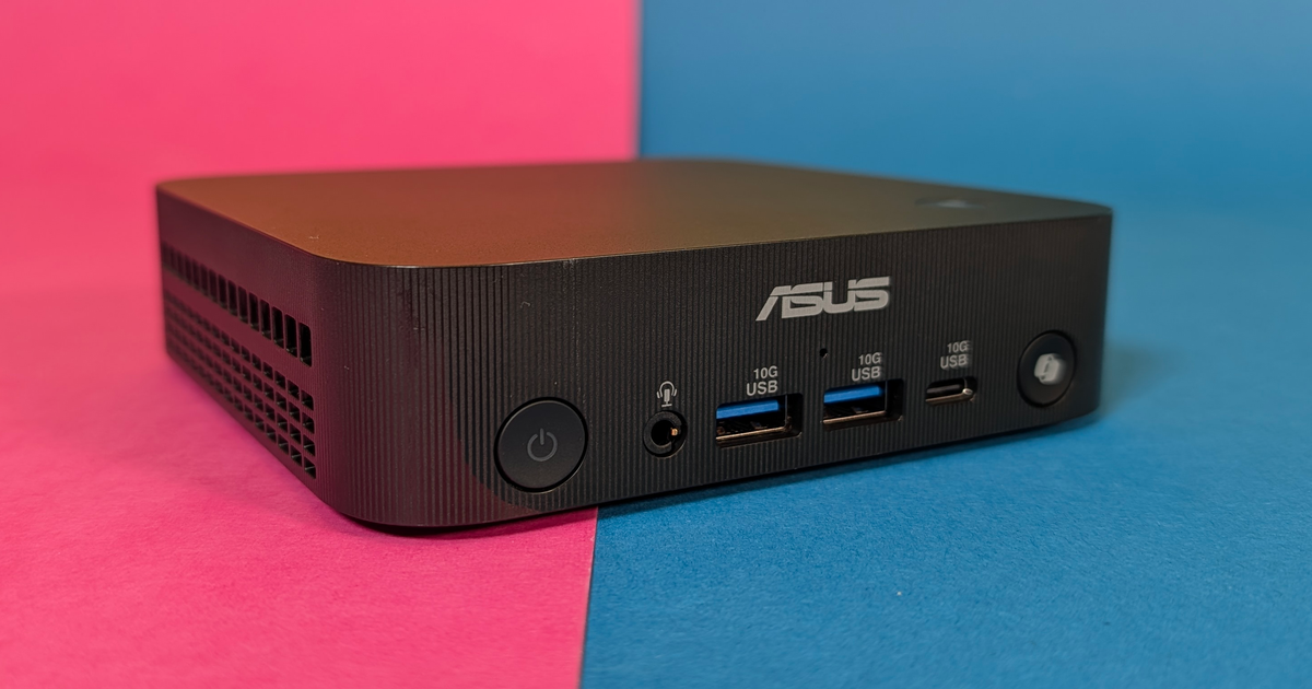 Mini-PC Asus Expert Center PN54 im Test: Gute Leistung, top reparierbar & flach