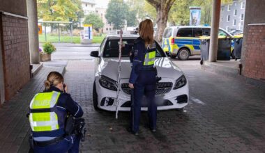 Polizei Essen stoppt Auto nach Verfolgungsjagd