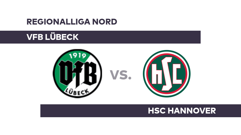 VfB Lübeck - HSC Hannover: Befreiungsschlag bei Hannover - Regionalliga Nord