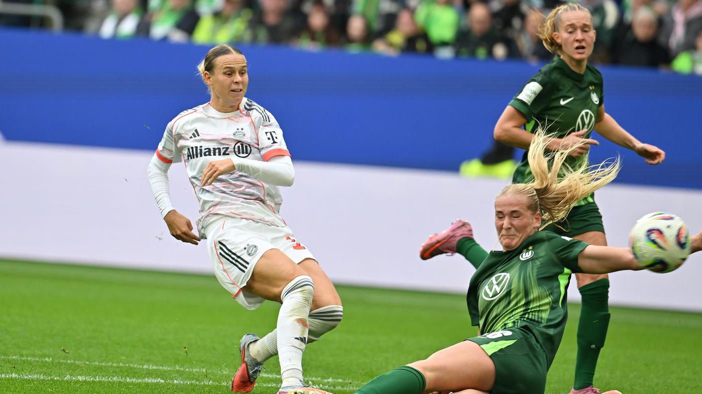 FC Bayern München gewinnt Topspiel in Wolfsburg
