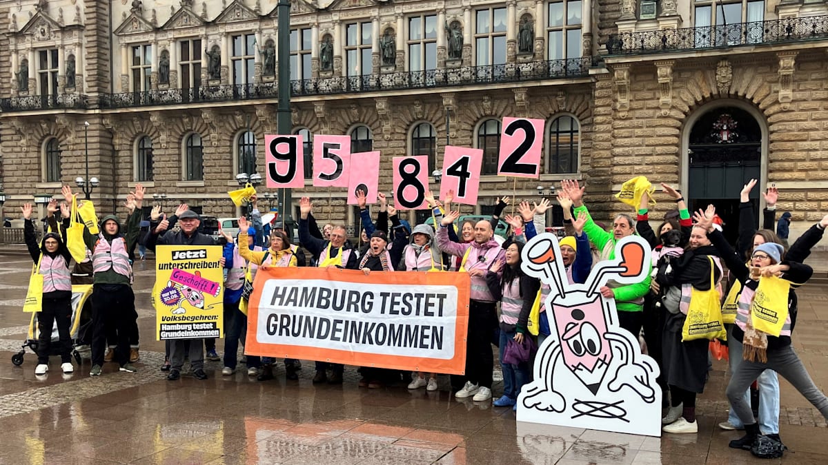 Volksentscheid: Grundeinkommen auf Probe – Hamburg stimmt über Modellversuch ab