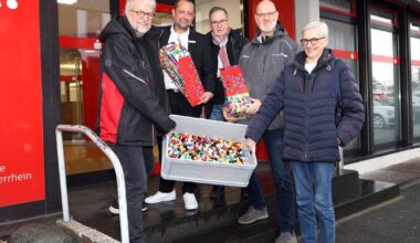 Moers: Bunte Baustein-Rampen für Repelen