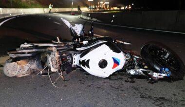 Bremsmanöver wegen Katze - Biker schwer verletzt