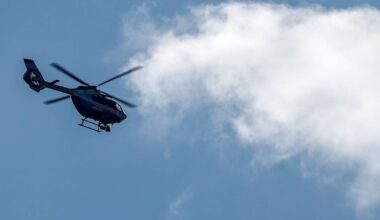 Darum kreist ein Polizei-Hubschrauber über Rheydt