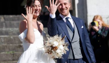 Joe Laschet und Andrea haben in Aachen geheiratet