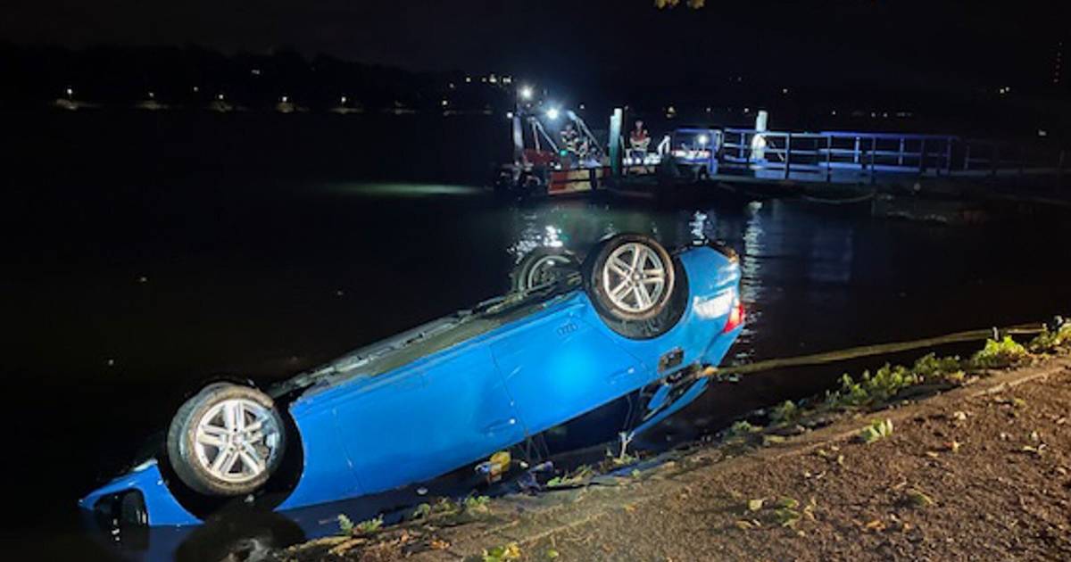 Auto rollt in Baldeneysee – 2 Männer retten sich selbst