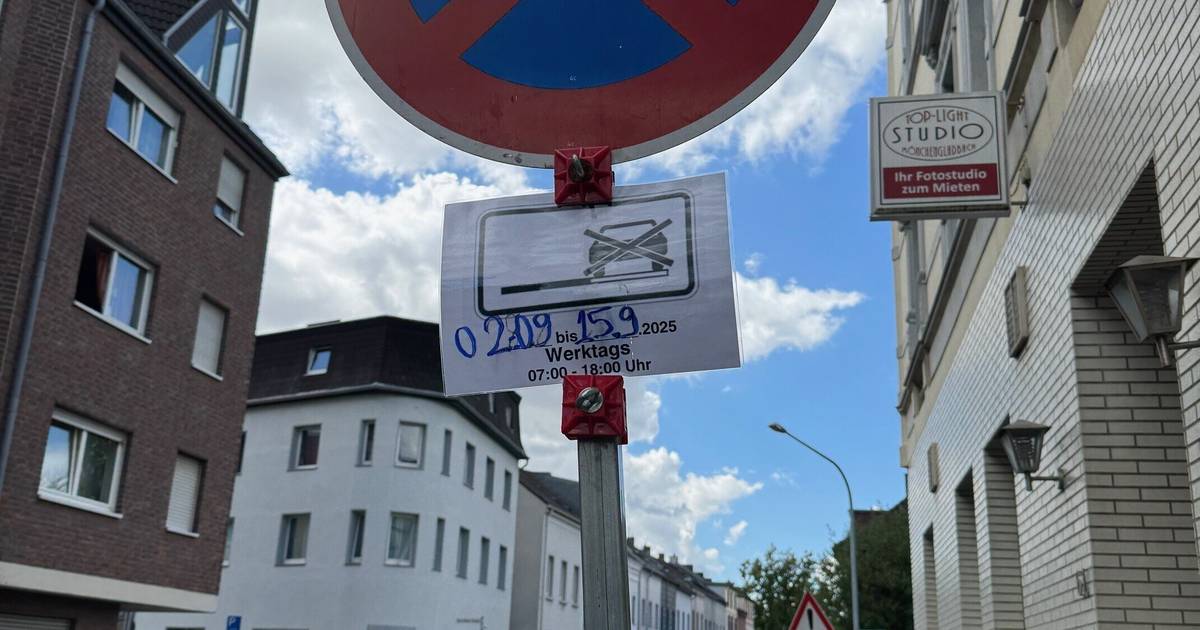 Anwohner verärgert über kurzfristige Halteverbote