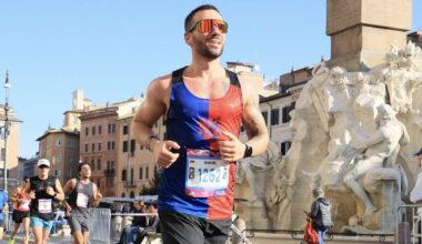Düsseldorf: Manuel Gajus läuft Marathon in Rom
