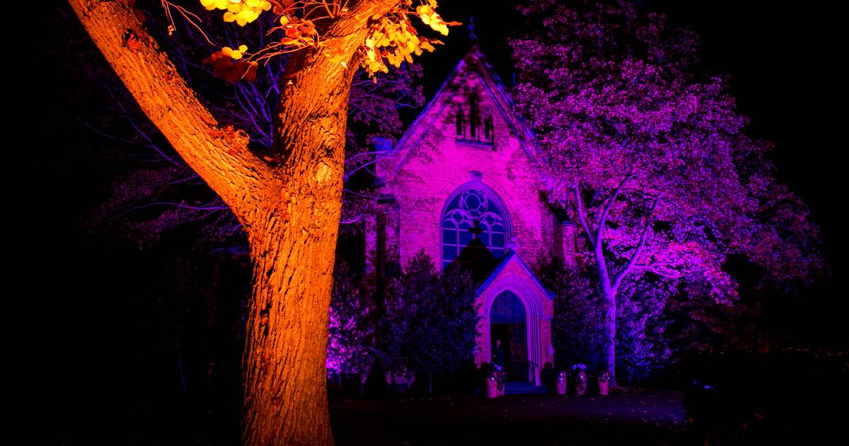 Nordfriedhof wird an Allerheiligen illuminiert 