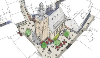 Ab 2028 soll es auf dem Wuppertaler Kirchplatz mehr Raum und mehr Grün geben