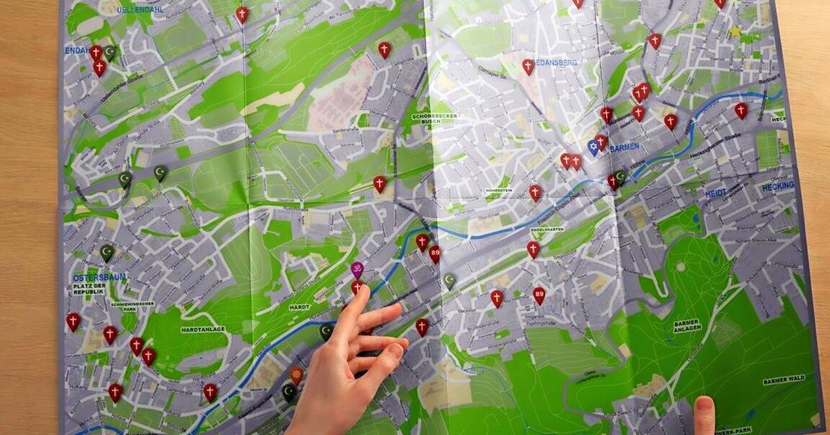 Verein erstellt multireligiösen Stadtplan von Wuppertal