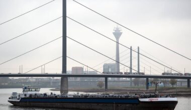 Bauarbeiten für die Schifffahrt auf dem Rhein geplant