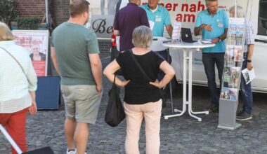 Klimamobil macht vor Winterpause Station in Benrath