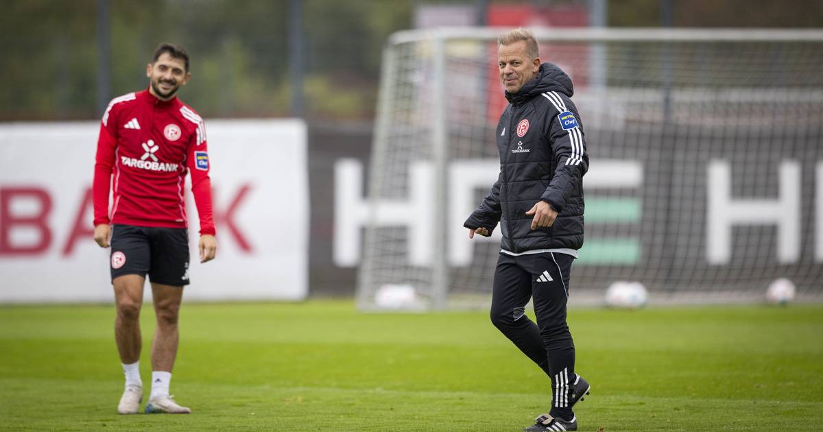 So lief das erste F95-Training unter Markus Anfang
