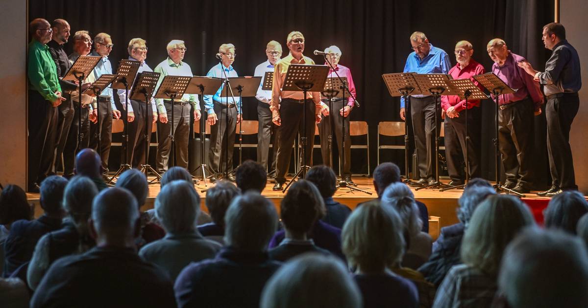 Chor aus Willich singt in Eupen für Silberhochzeitspaare