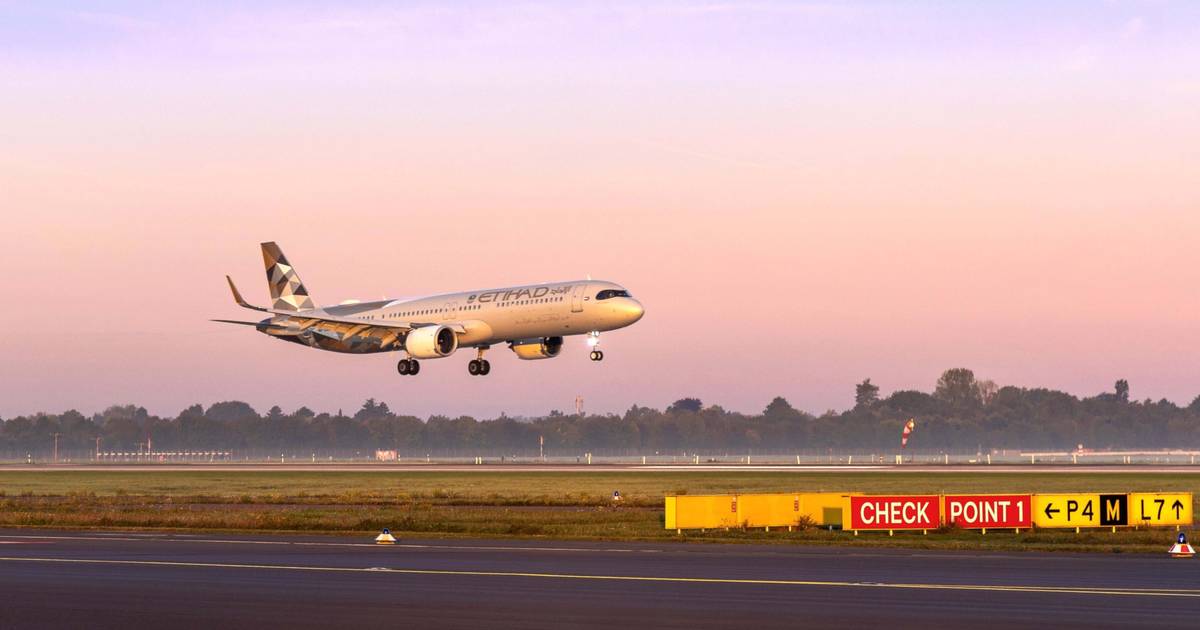 Neuer Airbus fliegt Strecke von Düsseldorf nach Abu Dhabi