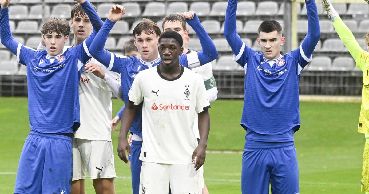U 17 des Wuppertaler SV bietet Gladbach im Stadion am Zoo bis zum Schluss Paroli