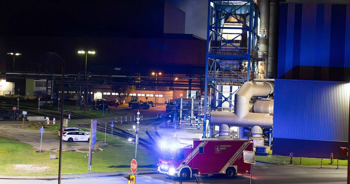 Duisburg: Brand bei Thyssenkrupp