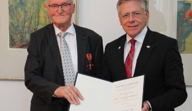 Karl-Heinz Ehms aus Jüchen erhält Bundesverdienstkreuz