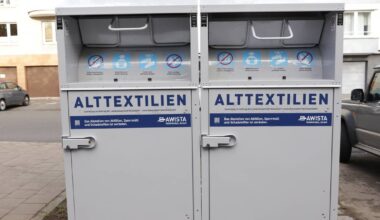 Altkleider-Container werden durch neuen Typ ersetzt