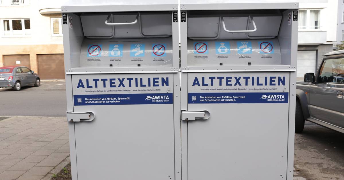 Altkleider-Container werden durch neuen Typ ersetzt