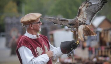 Großes Ritterspektakel in Düsseldorf bei Mittelalterfest in Eller
