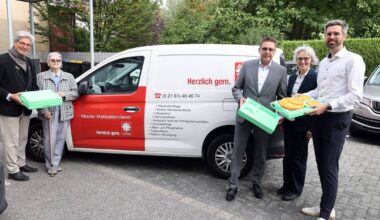Mönchengladbach: Essen auf Rädern - mobiler Mahlzeitendienst der Caritas wird 60