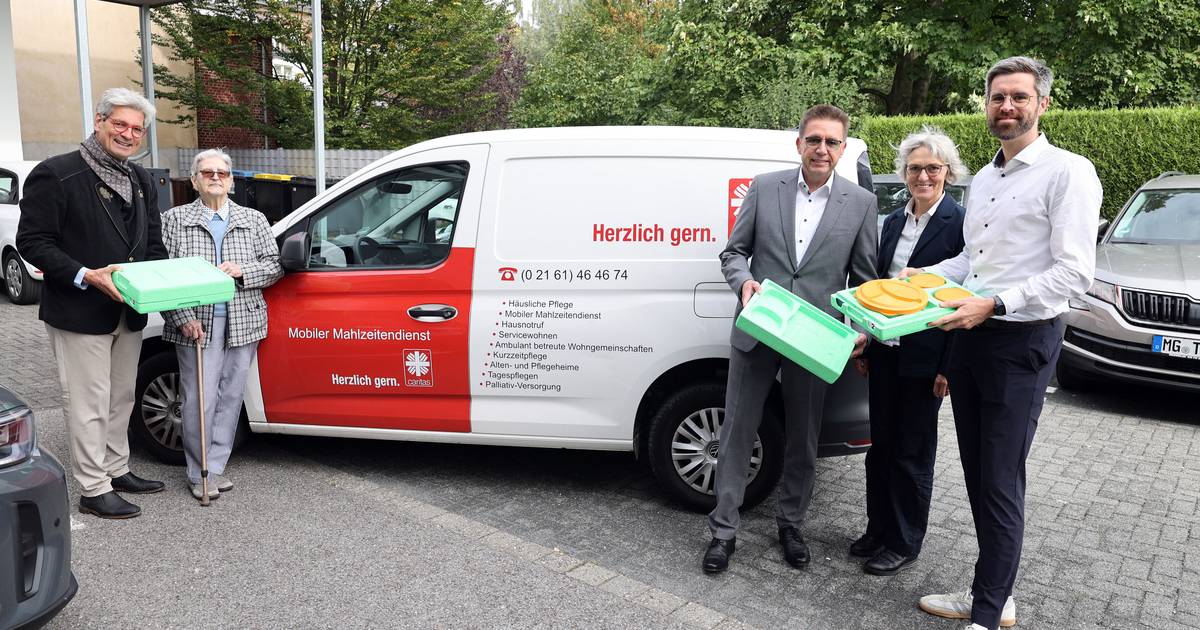 Mönchengladbach: Essen auf Rädern - mobiler Mahlzeitendienst der Caritas wird 60